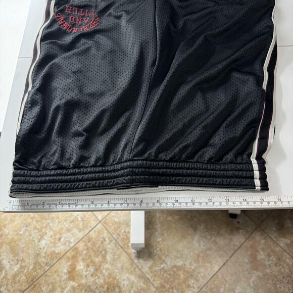 Abercrombie & Fitch Mens Spell Out Mesh Shorts Sz S Black Lined Pockets Y2K 90s - Picture 8 of 10